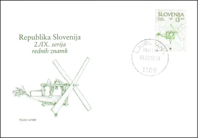 REPUBLIKA SLOVENIJA 2. / X. SERIJA REDNIH POŠTNIH ZNAMK
